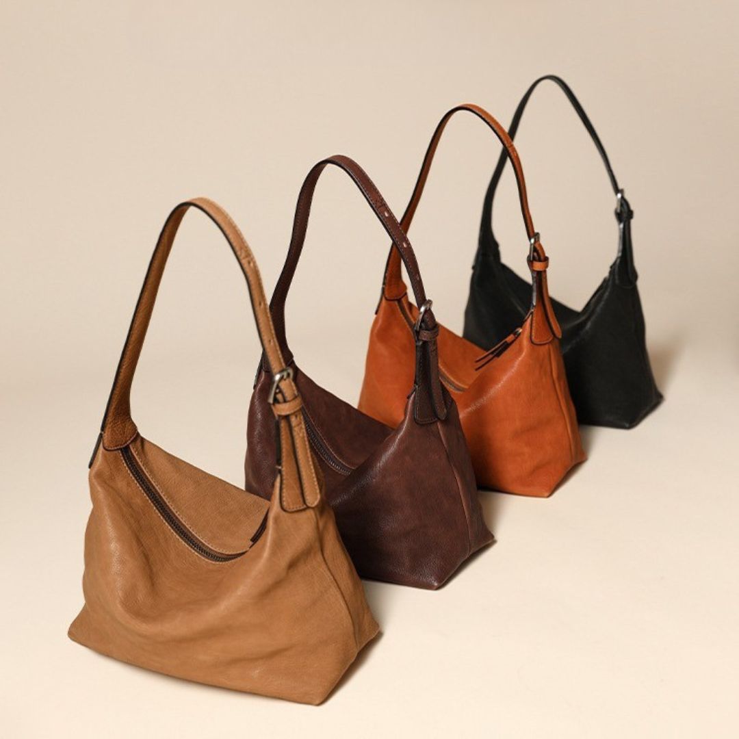 Langley Dream Handbag: A Touch of Refined Elegance in Genuine Leather