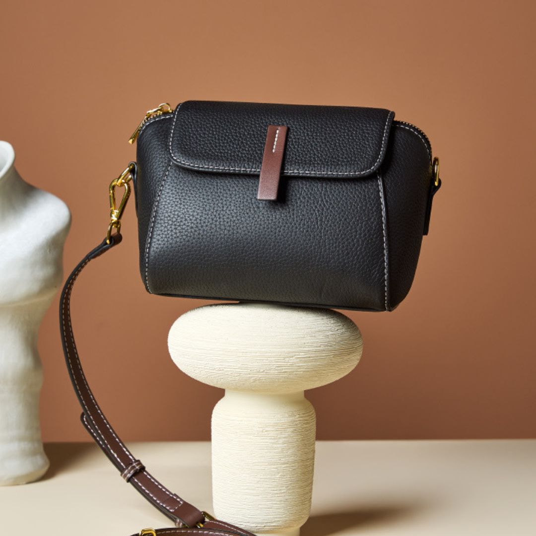 Velanci Gilded Mist Luxe Handbag