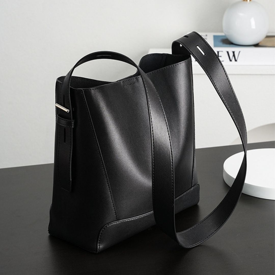 Velanci Carmina Genuine Leather Handbag - Timeless Elegance