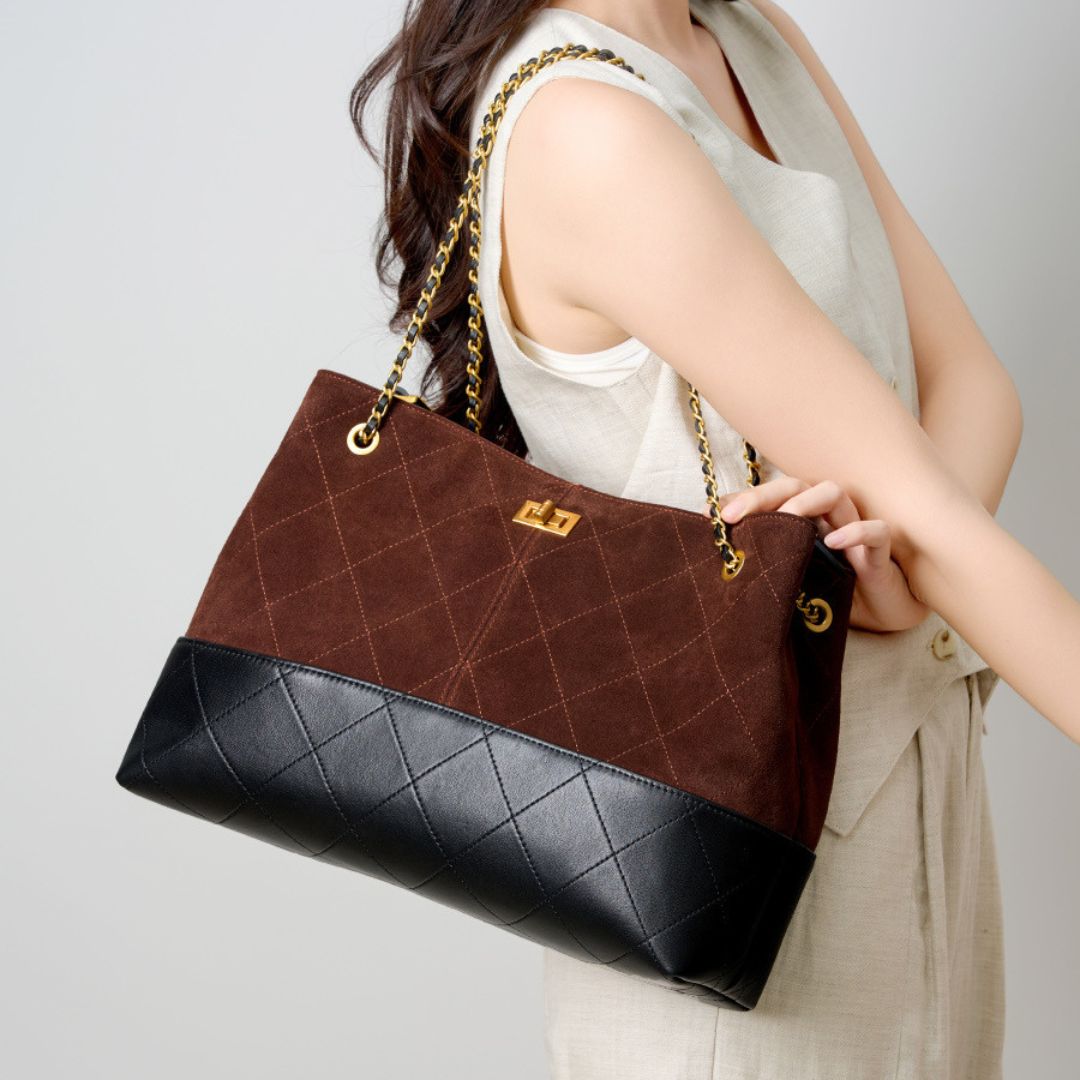 Lustre Royale Genuine Leather Handbag