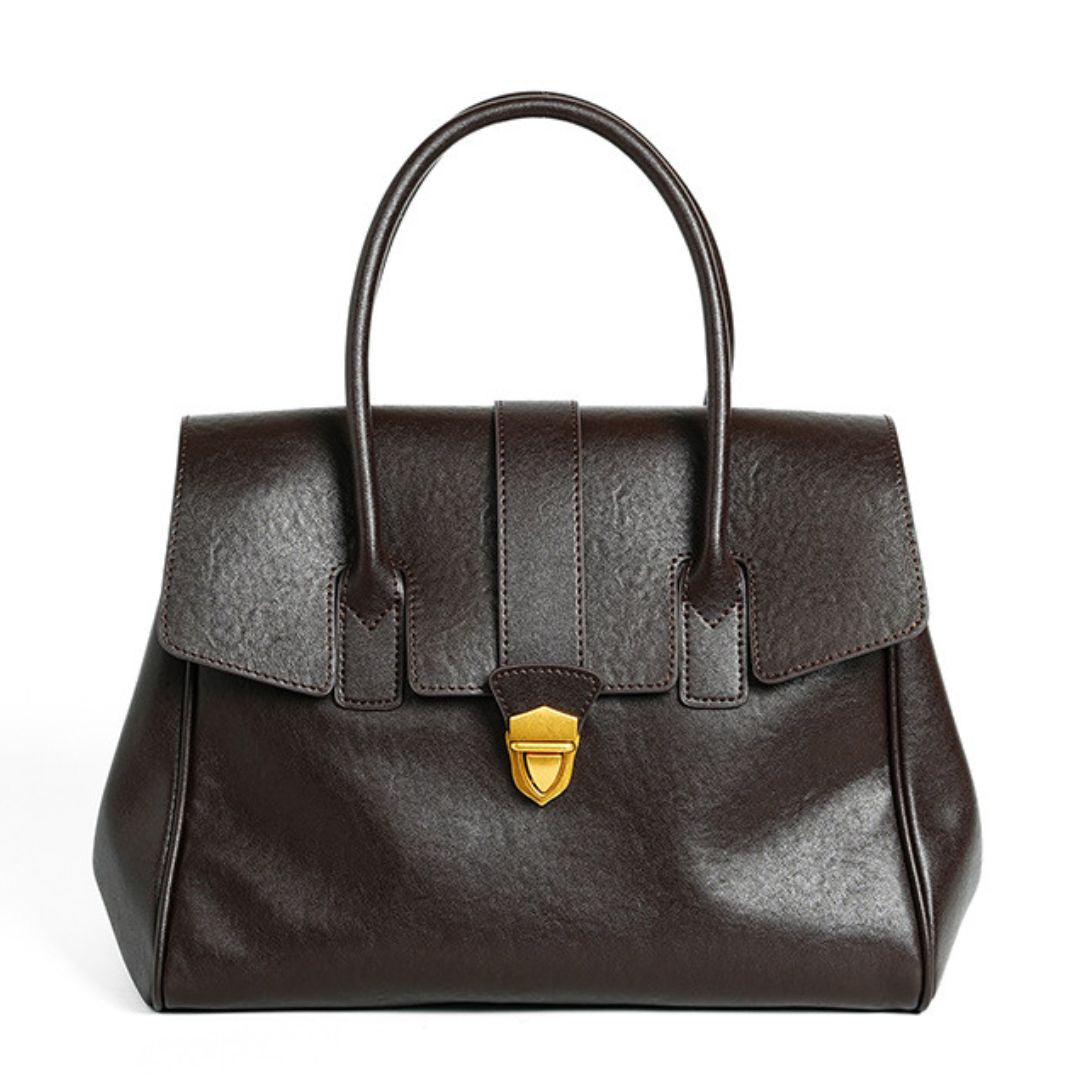 Velanci Dorée Luxe Leather Handbag