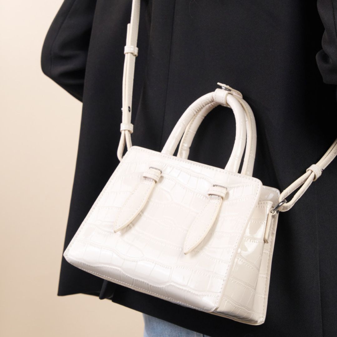 Ebon Chant Handbag by Velanci: A Symphony of Elegance