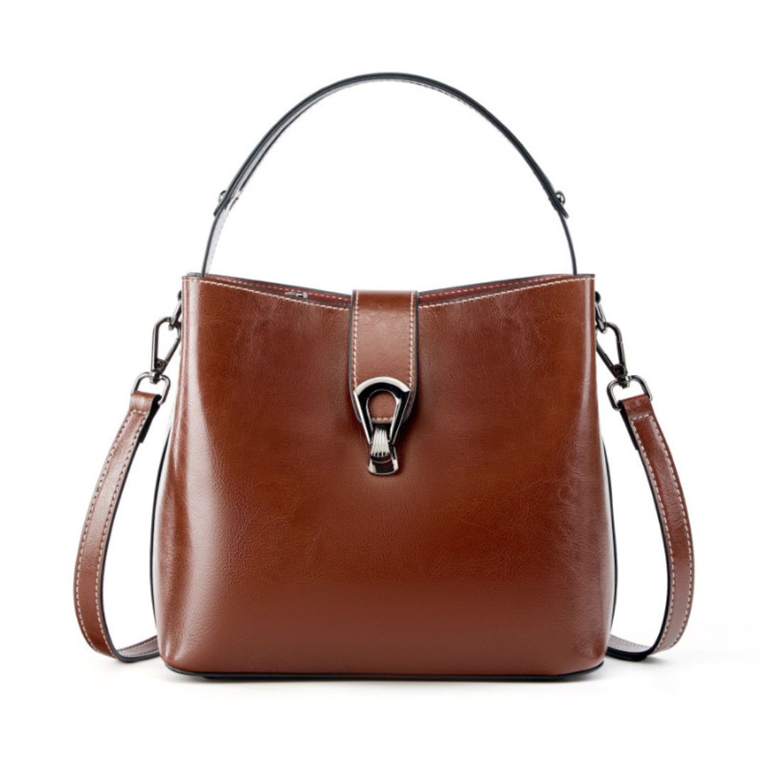 Velanci Waverly Moon Handbag - Timeless Elegance in Genuine Leather