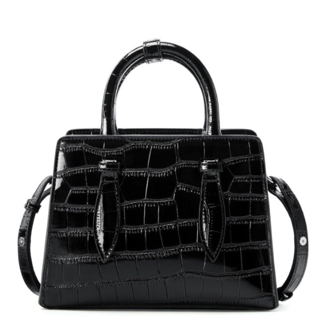 Ebon Chant Handbag by Velanci: A Symphony of Elegance