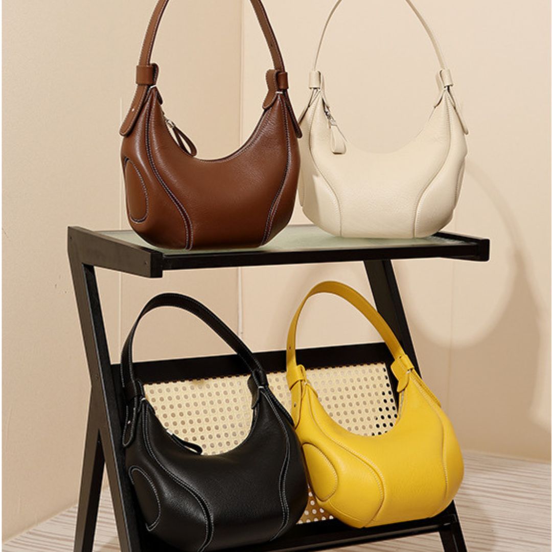 Midnight Heirloom Luxe Leather Handbag