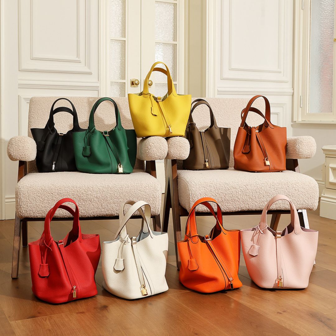 Velanci Sovereign Charm Leather Handbag