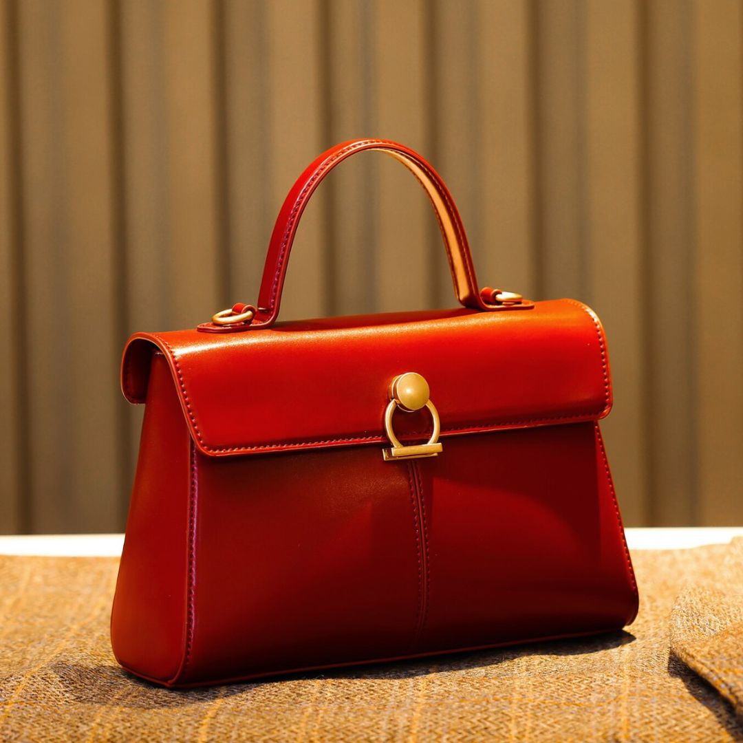 Velanci Jardin Mystique Leather Handbag