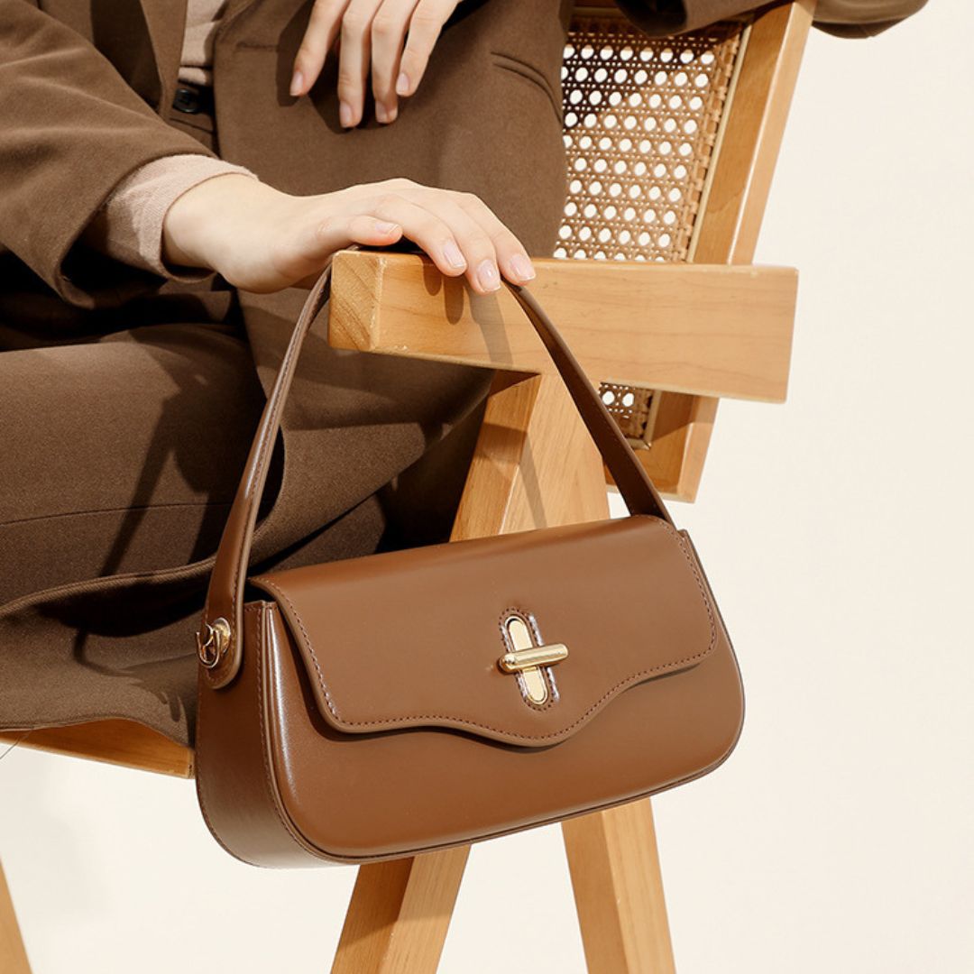 Velanci Ashford Pearl Leather Handbag