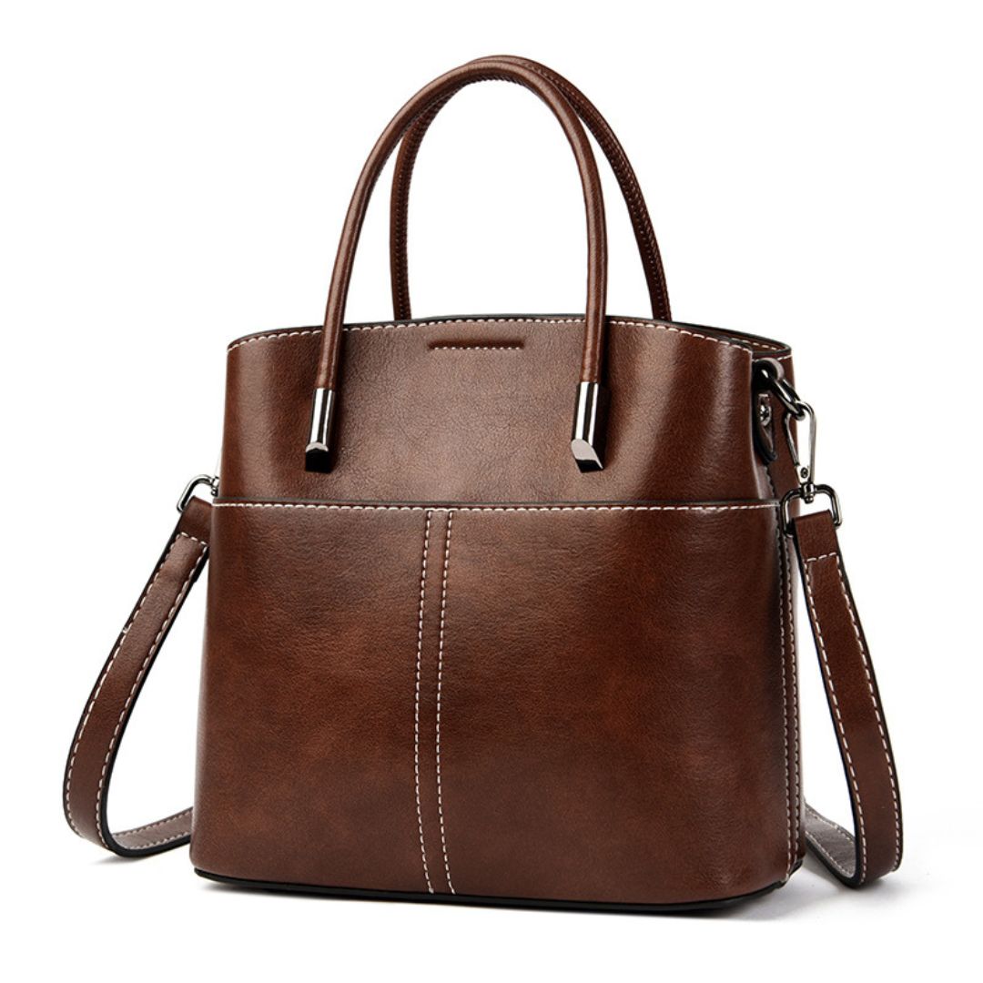 Velanci Franca Leather Handbag - Timeless Elegance
