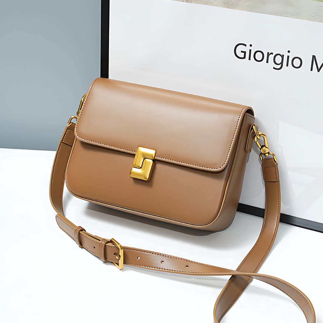 Velanci Celestial Reverence Leather Handbag