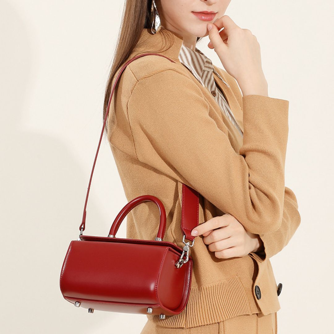 Velanci Signature Muse Leather Handbag