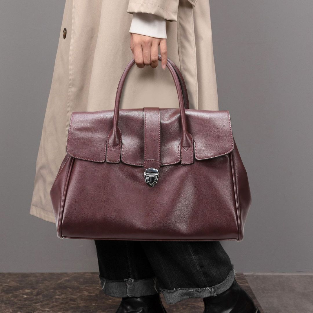 Velanci Massima Leather Handbag - Timeless Elegance