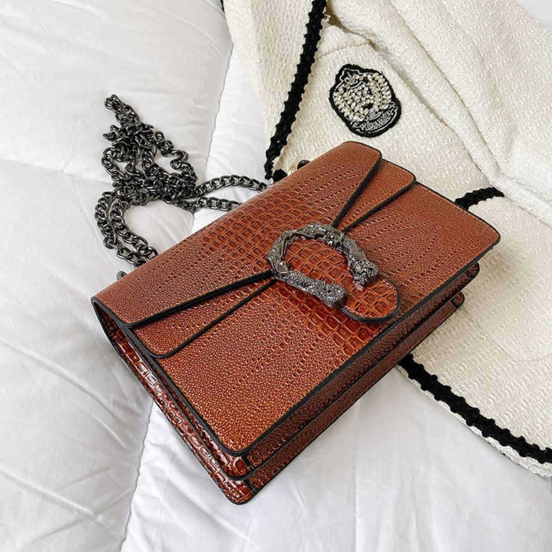 Velanci Noblesse Éclatante Leather Handbag