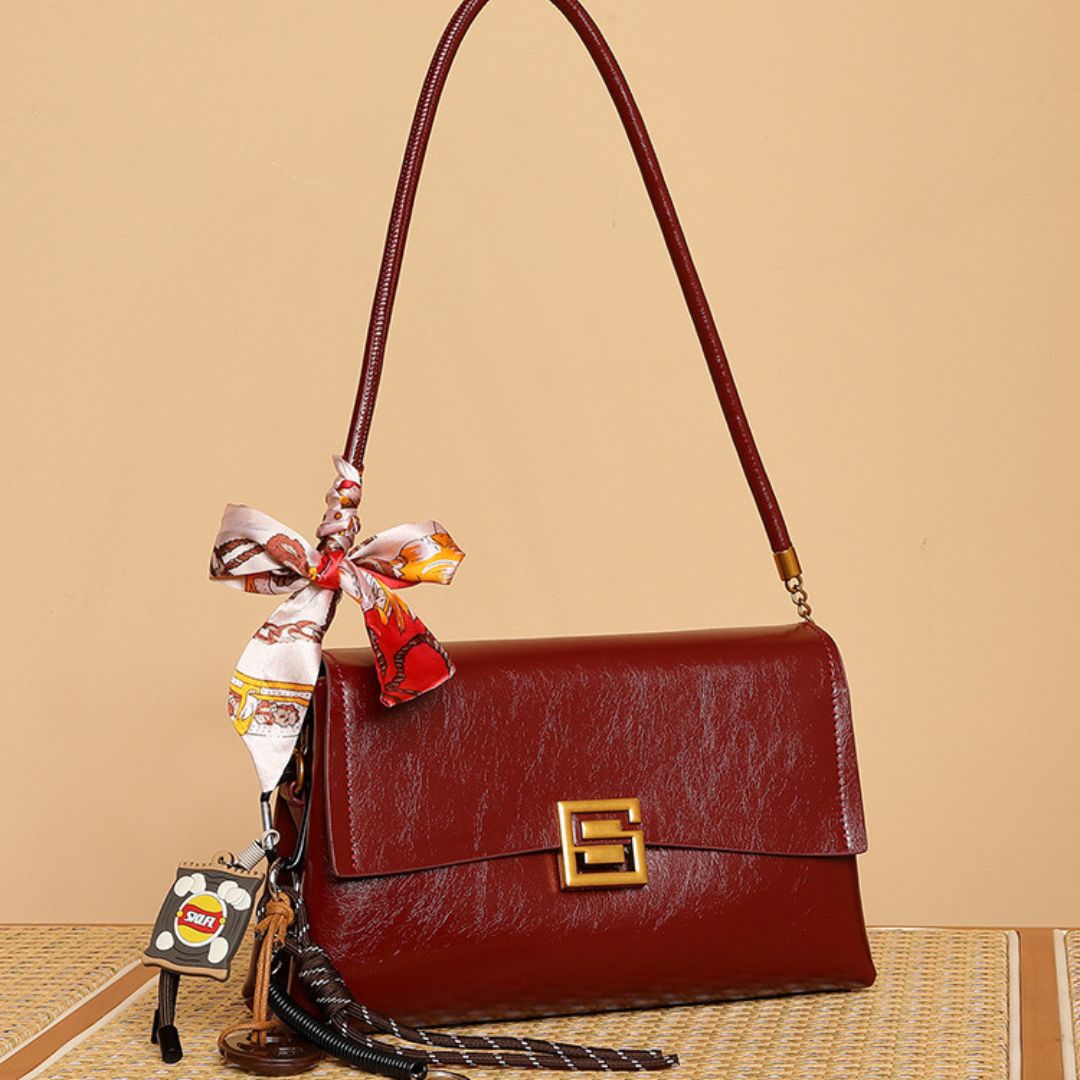 Velanci Noble Embrace Leather Handbag