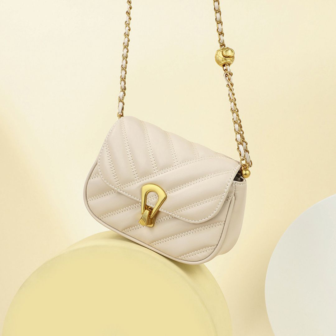 Velanci Imperial Charm Leather Handbag