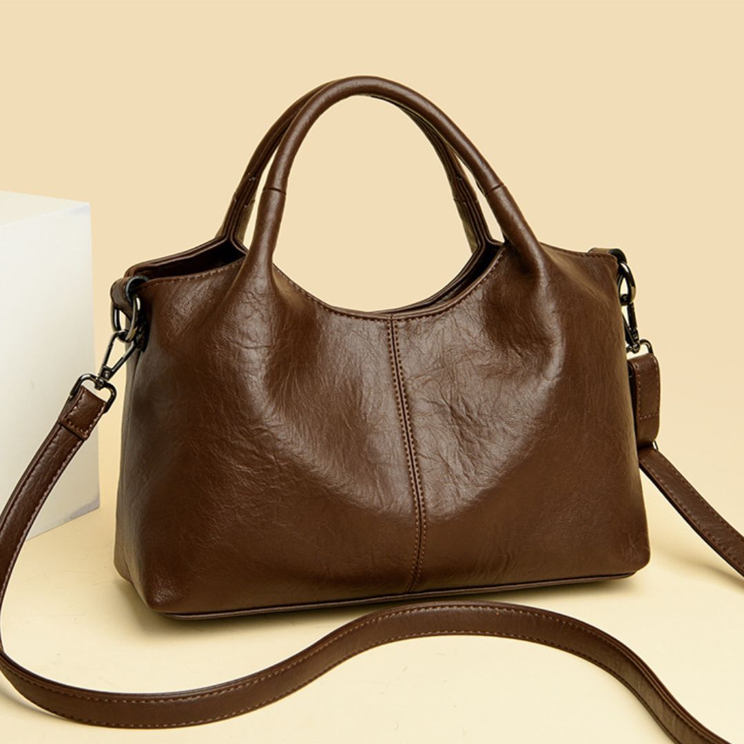 Costanza Leather Handbag by Velanci