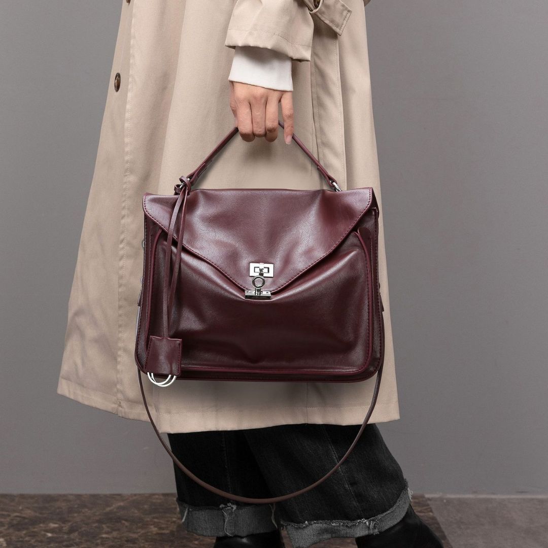 Velanci Bruna Leather Handbag - Elegance Redefined