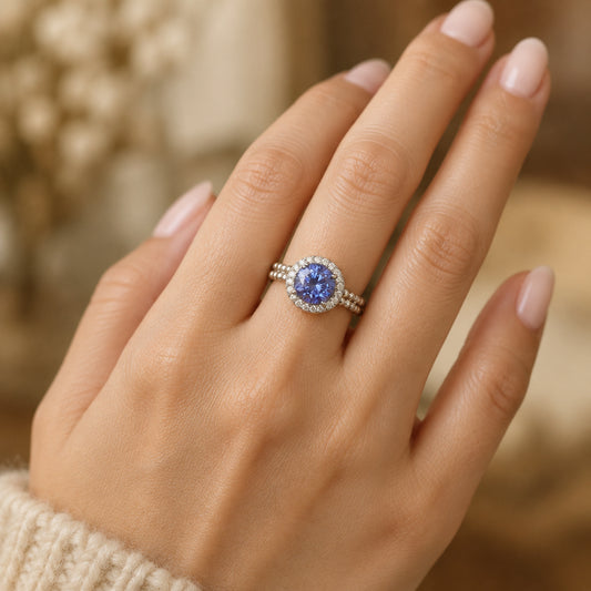 Ring Isabella - 2ct Moissanite, Platinum-Plated Elegance Women's Ring Velanci