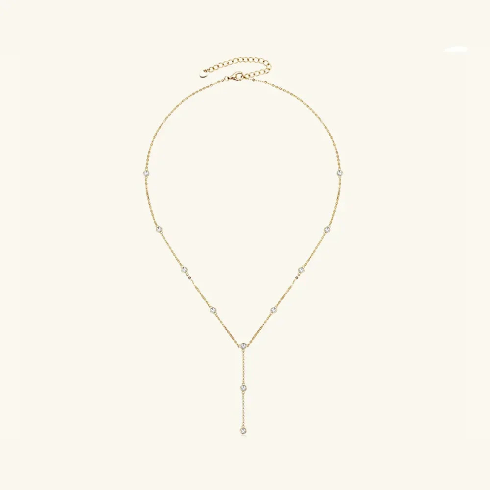 Moissanite Necklace - 1.1 Carat D Color VVS1 Sterling Silver Velanci