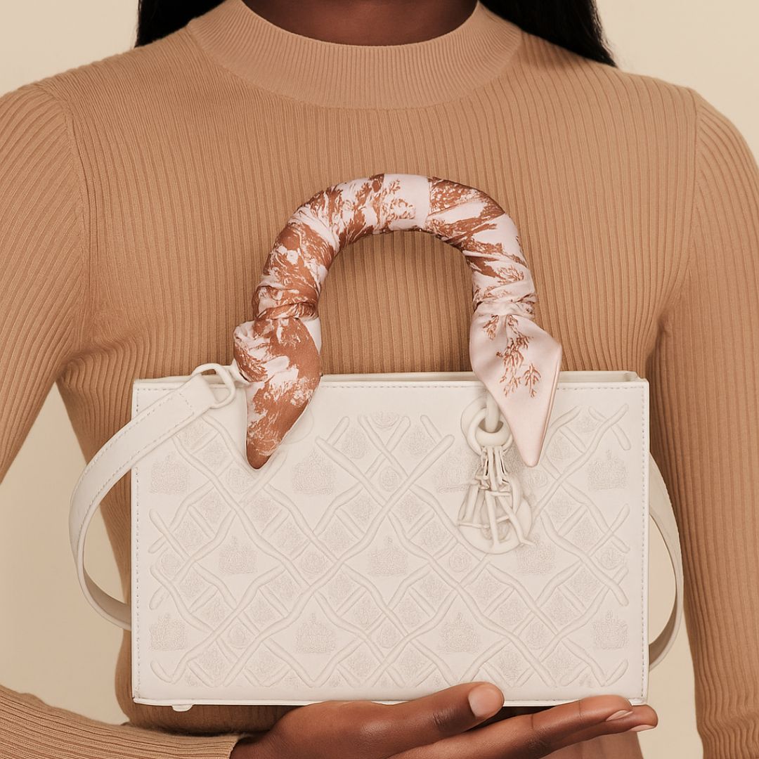 Velanci Whispered Grace Leather Handbag