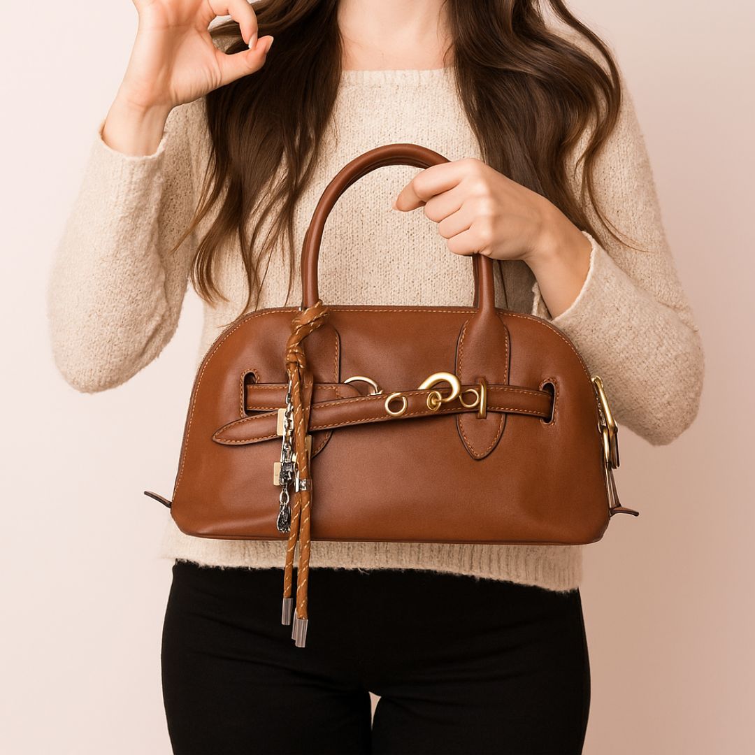 Velanci Alba Luxe Leather Handbag