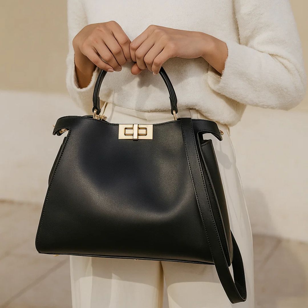 Velanci Clarendon Belle Leather Handbag - Elegance Redefined