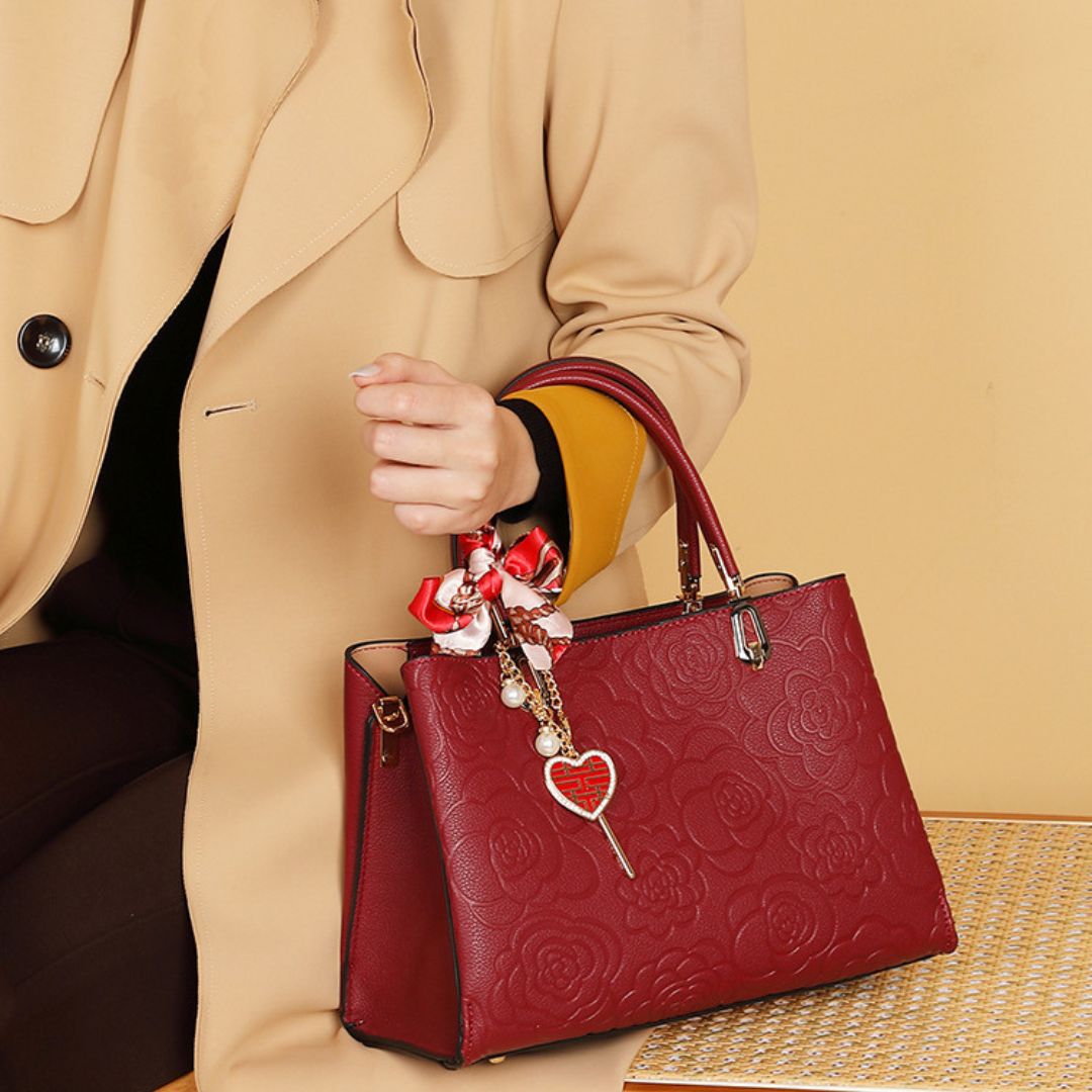 Velanci Gilded Tranquil Luxe Handbag