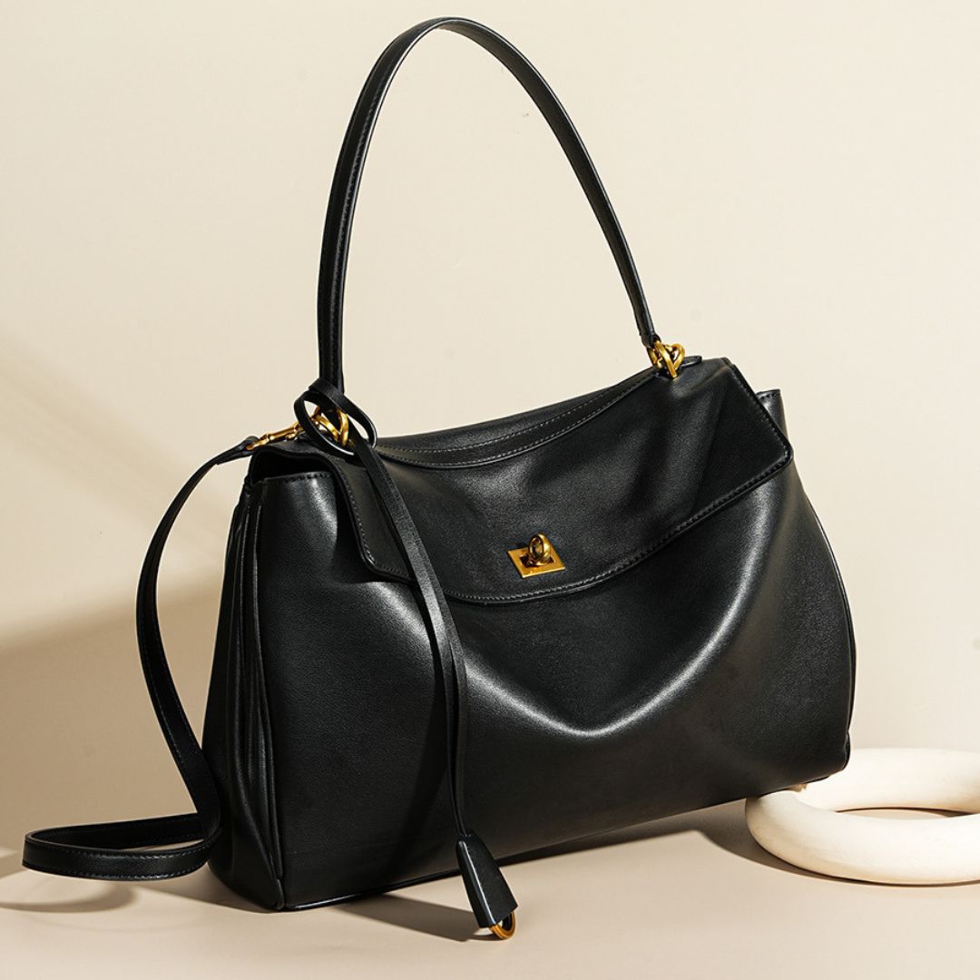 Velanci Brume d'Or Leather Handbag