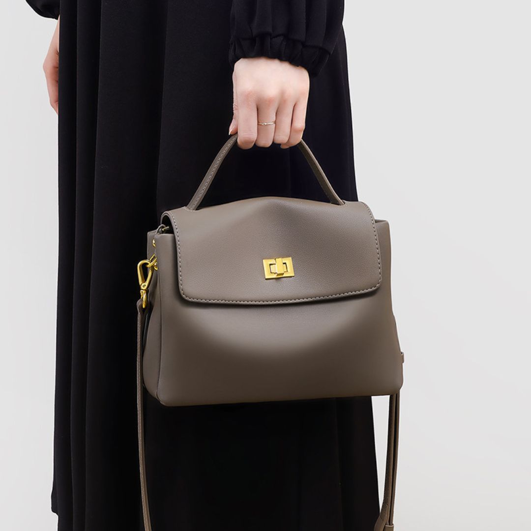 Éclat du Soir Leather Evening Handbag