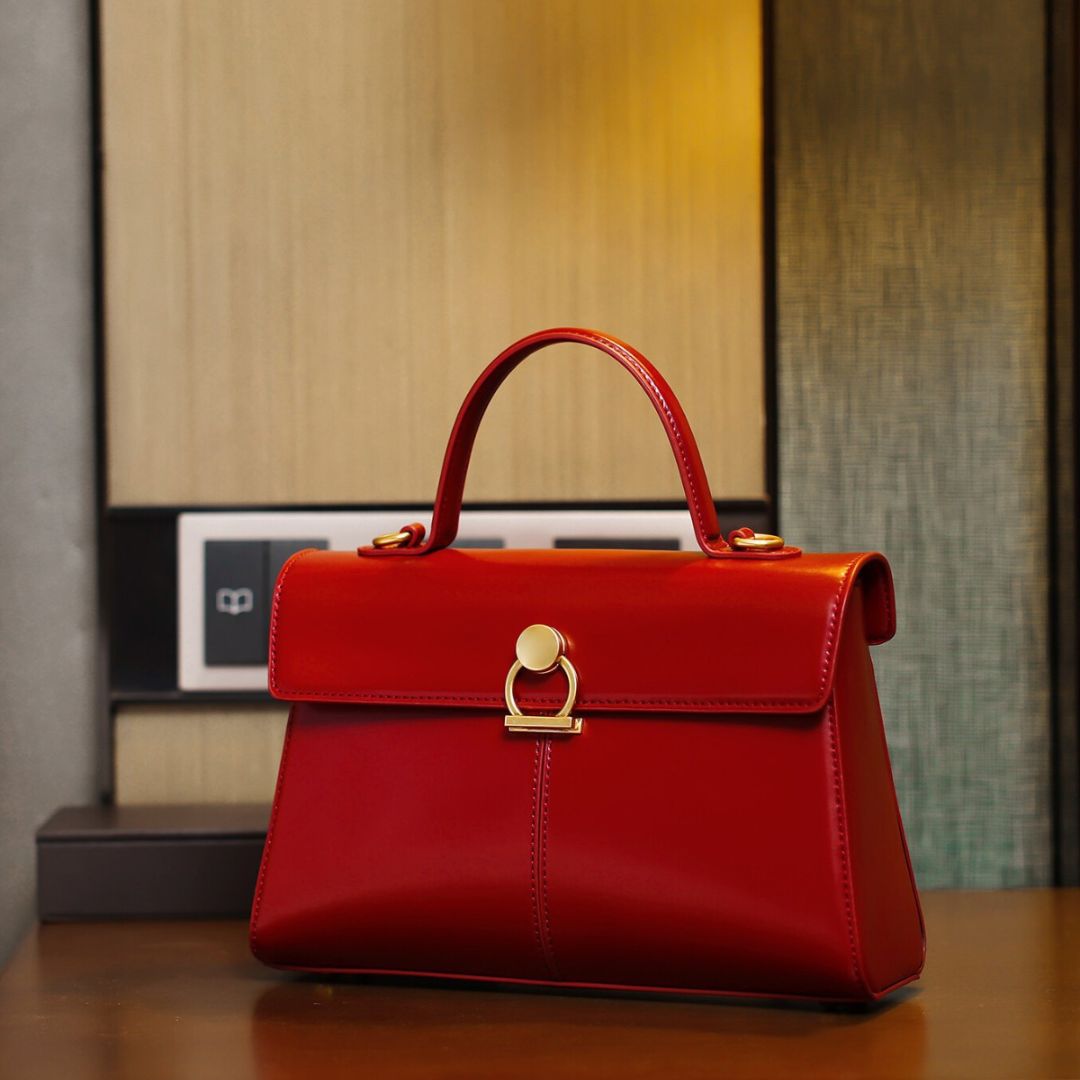 Velanci Jardin Mystique Leather Handbag