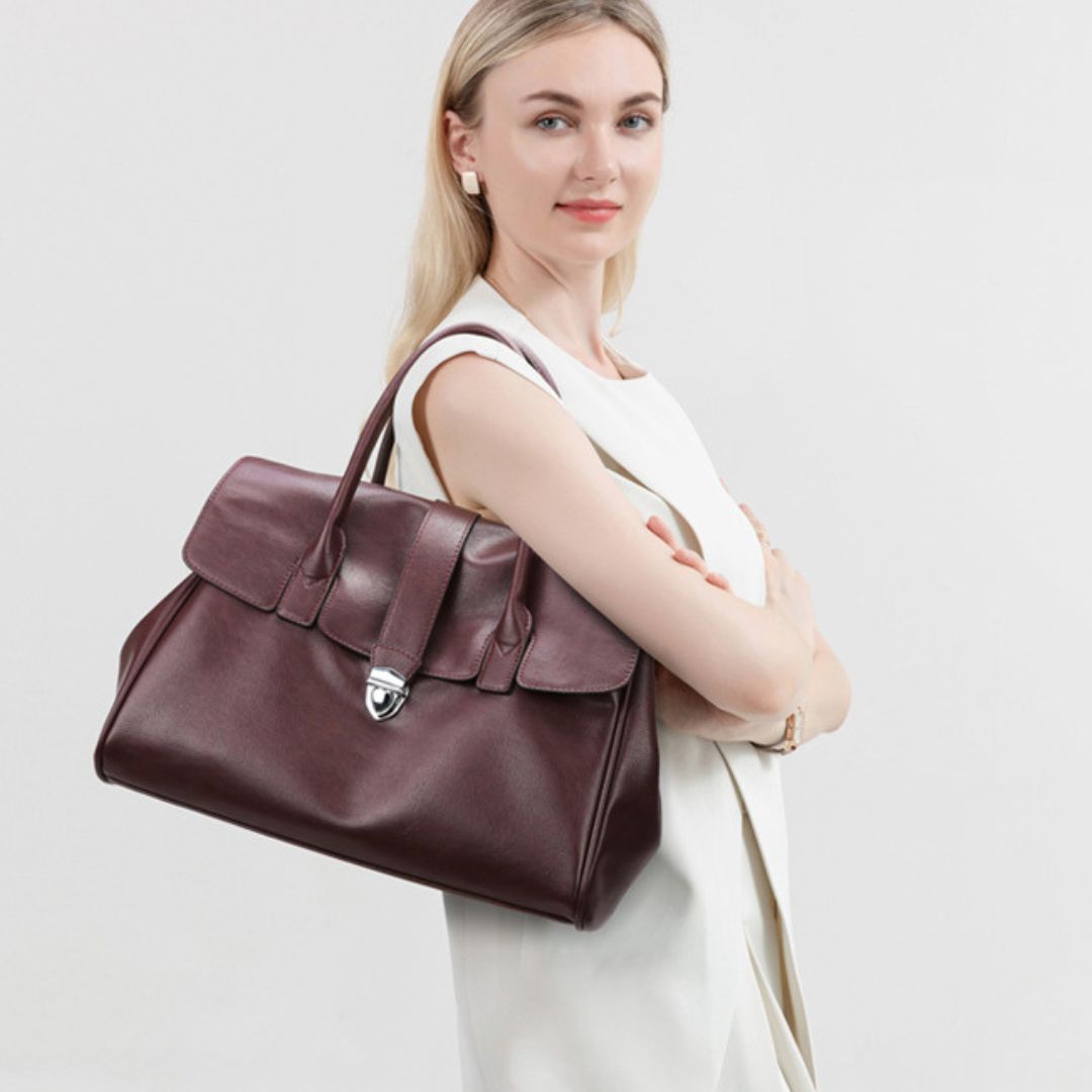 Velanci Massima Leather Handbag - Timeless Elegance