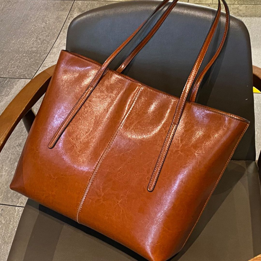 Velanci Windsor Bloom Elegant Leather Handbag