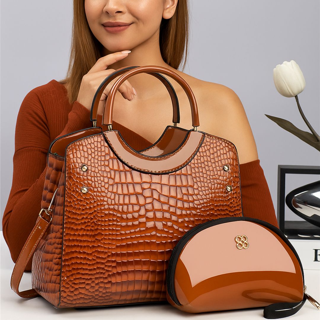 Velanci Alina Leather Handbag: Elegance Redefined