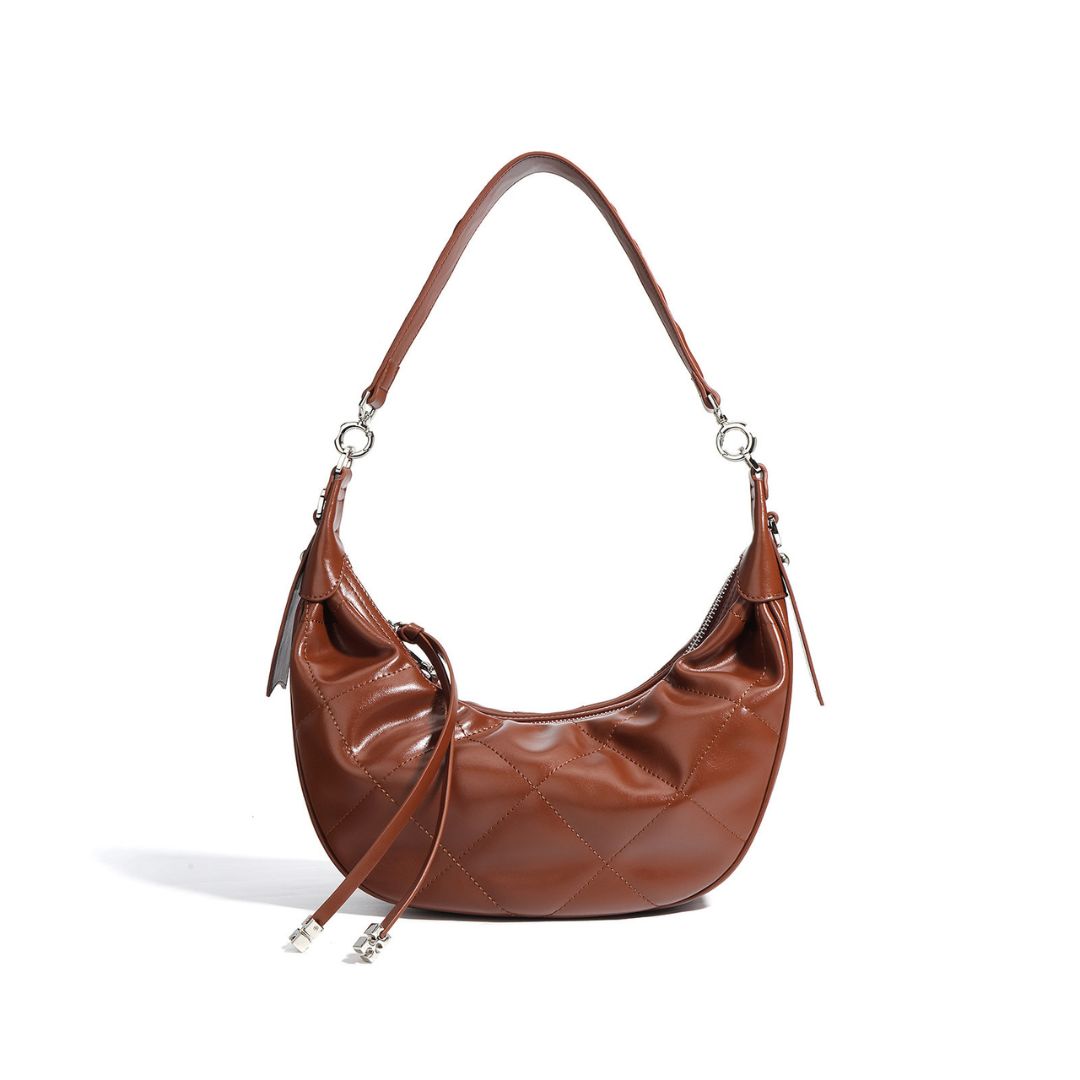 Velanci Briarwood Mist Genuine Leather Handbag