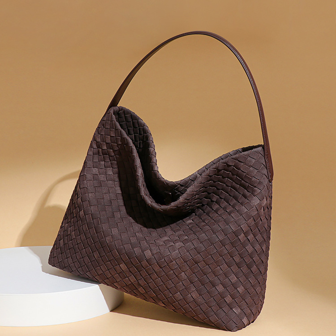 Celestial Elegance: Velanci Crown Handbag