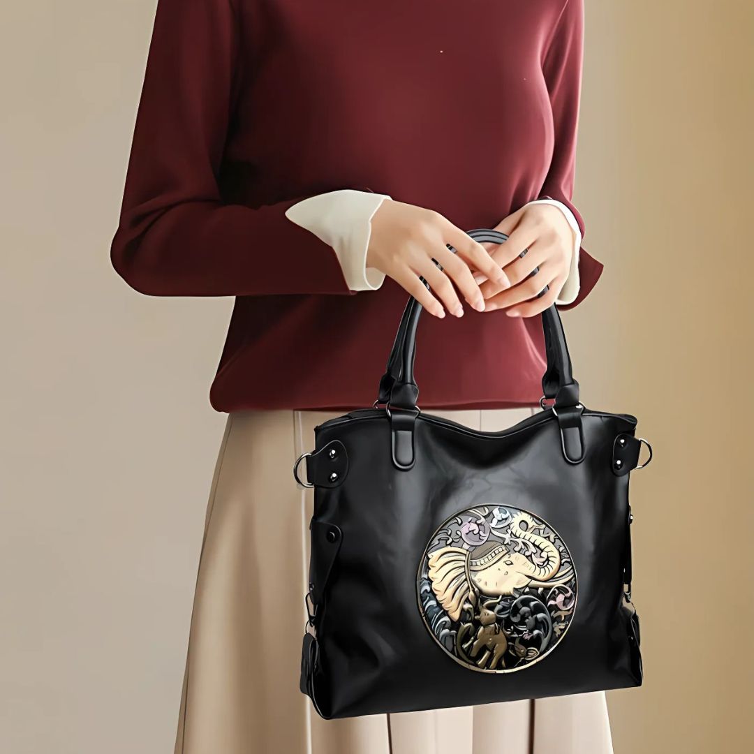 Velanci Opulent Harmony Leather Handbag