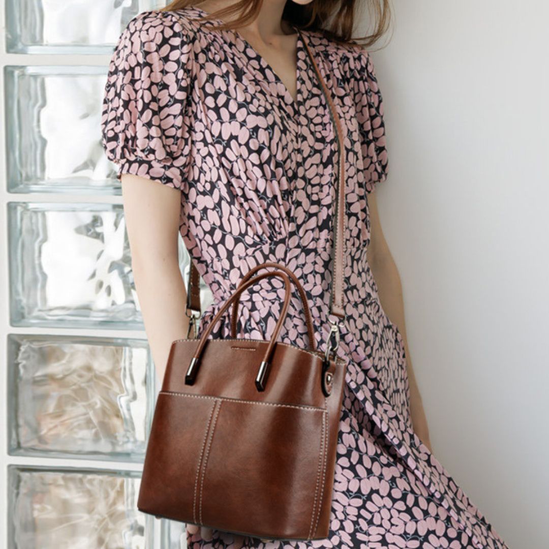 Velanci Franca Leather Handbag - Timeless Elegance