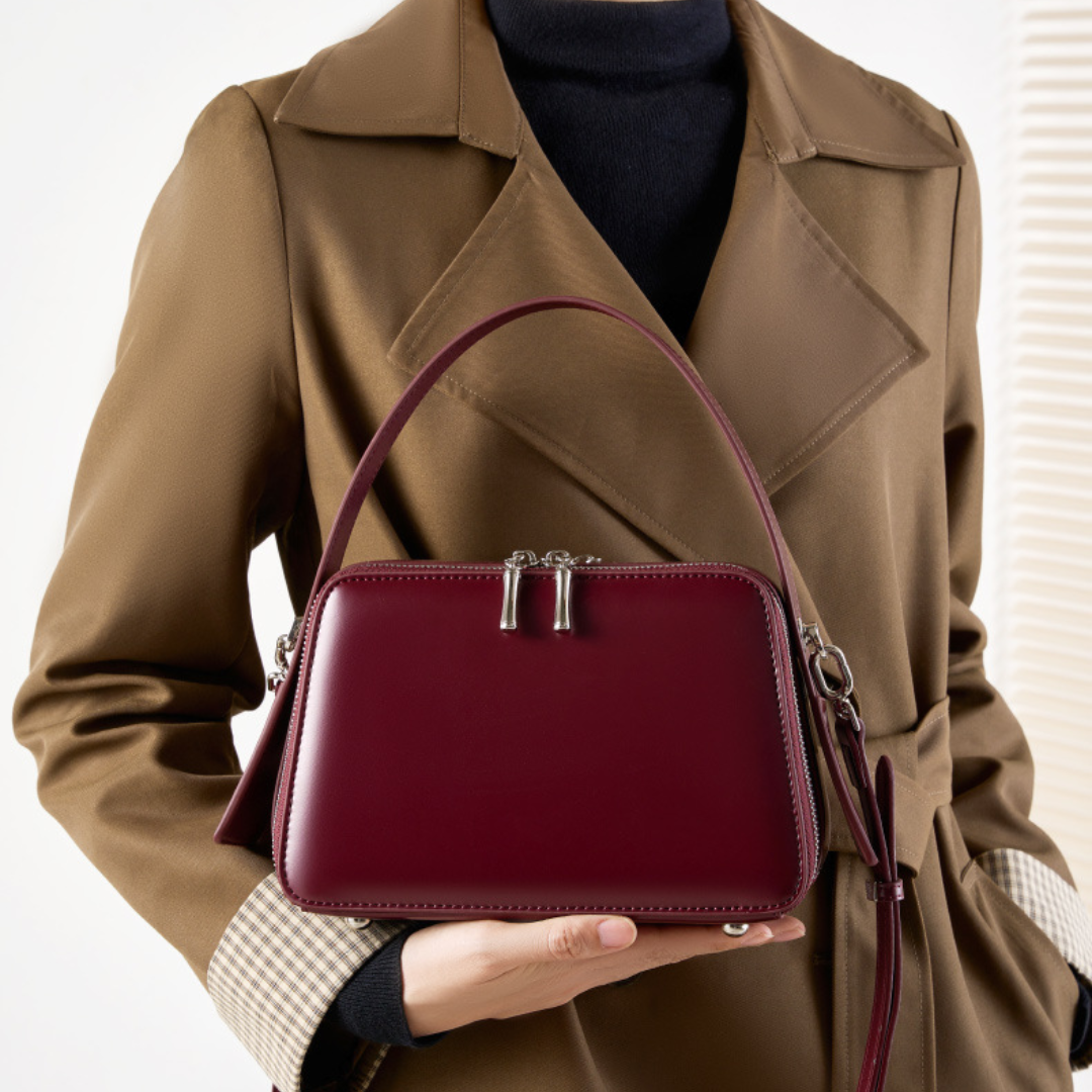 Velanci Leandra Leather Handbag: Effortless Elegance Redefined