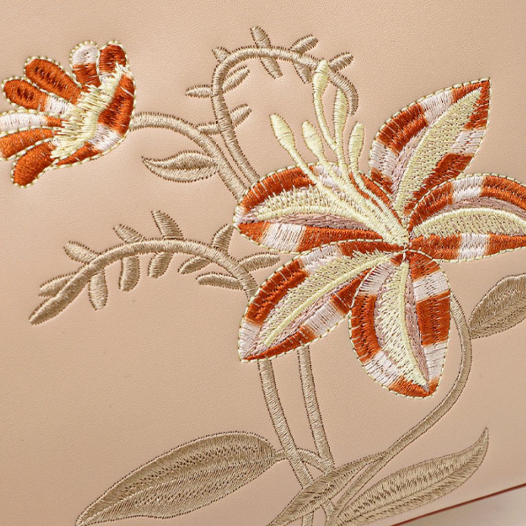 Velanci Velour Noir Leather Handbag