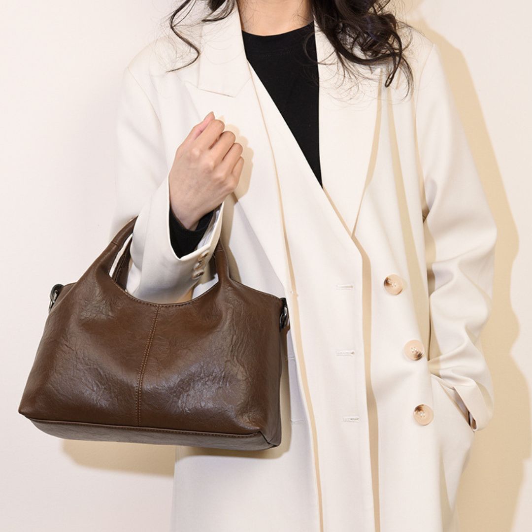 Costanza Leather Handbag by Velanci