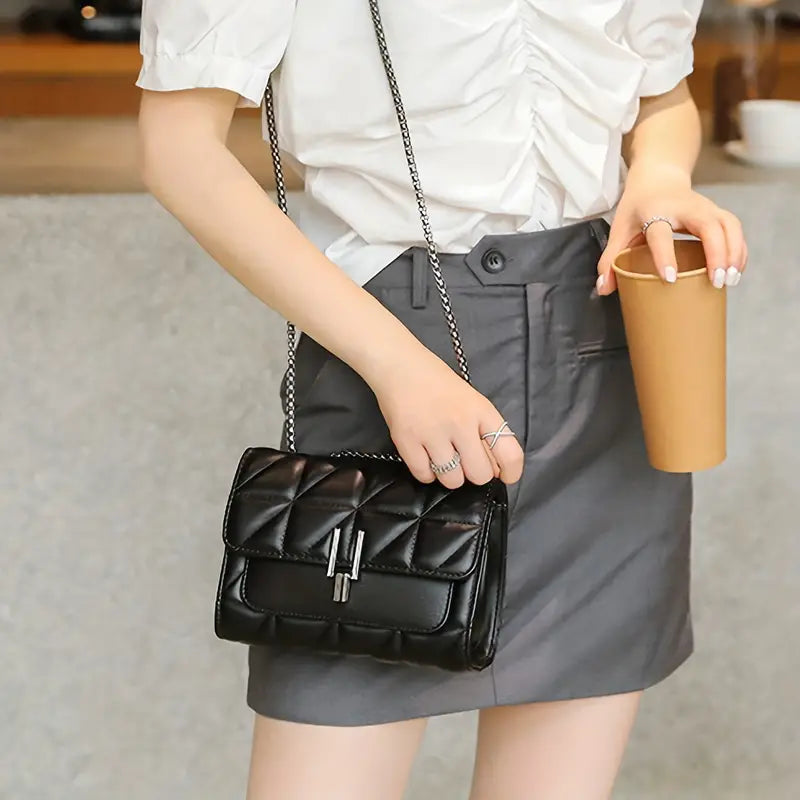Angelina Leather Shoulder Bag