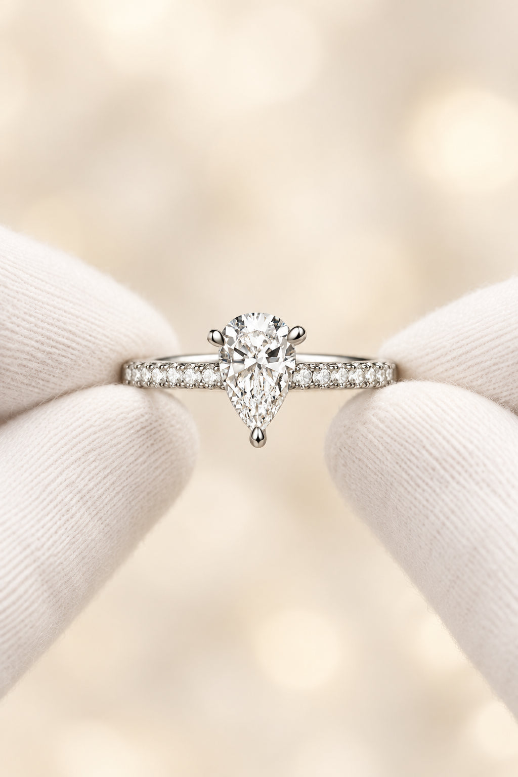 1 Carat Moissanite Ring Giovanna - Timeless Brilliance Women's Ring Velanci