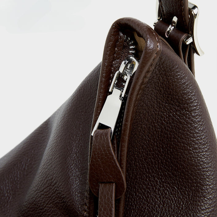 High-End Retro Genuine Leather Shoulder Bag for Women