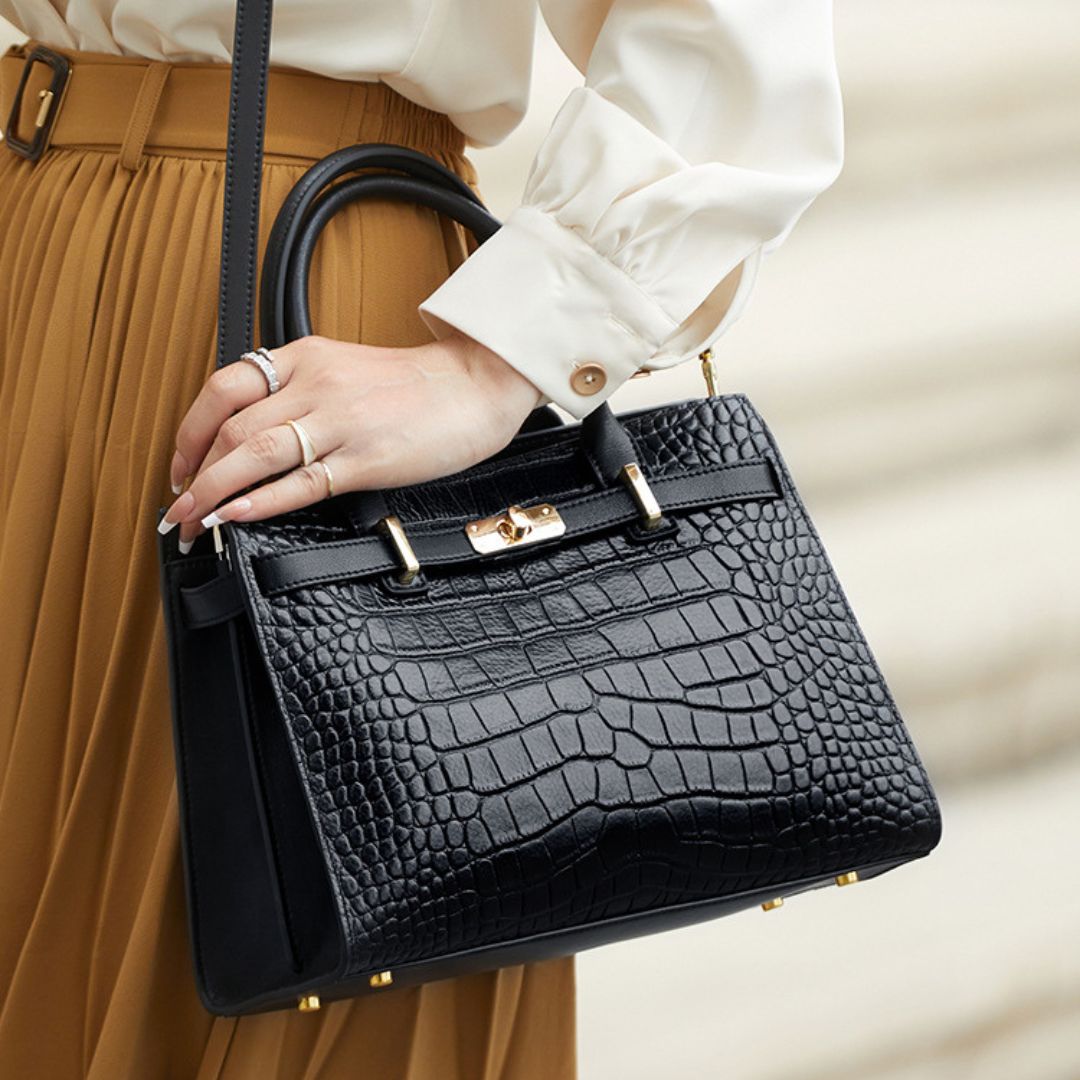 Velanci Crown Legacy Handbag - Timeless Elegance Redefined