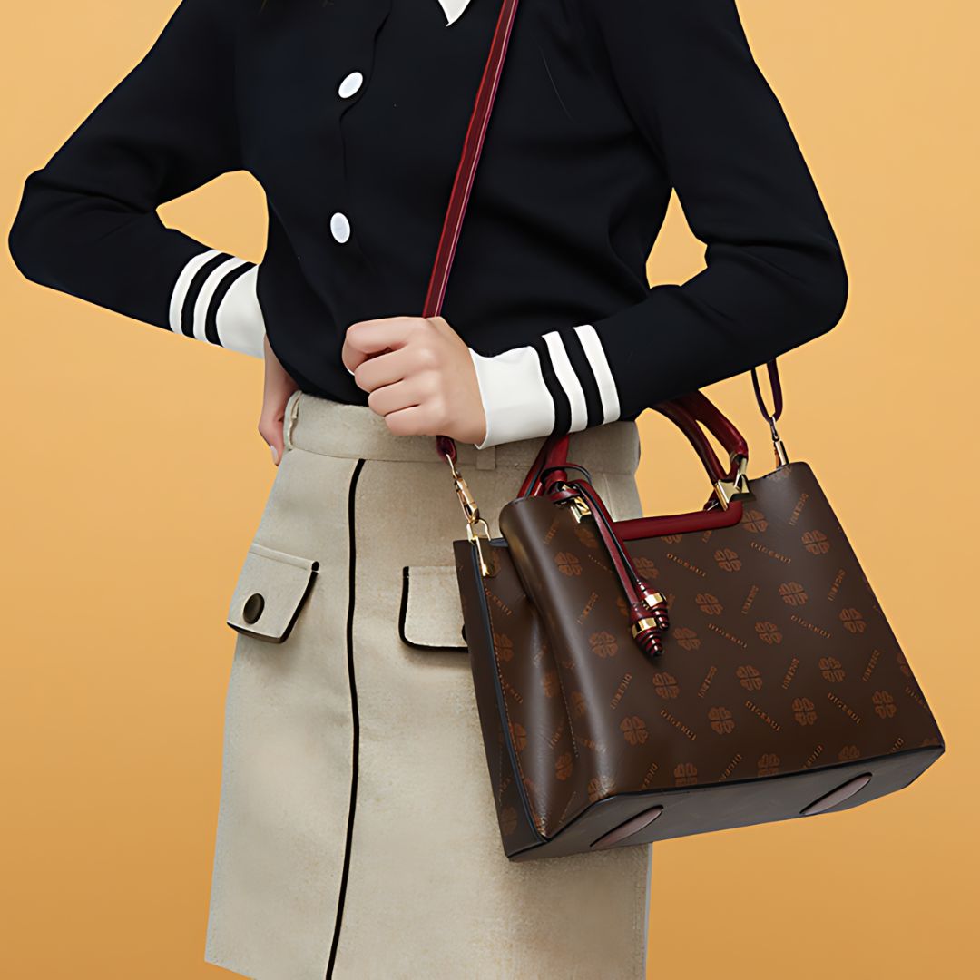 Velanci Nuit Harmonie Leather Handbag