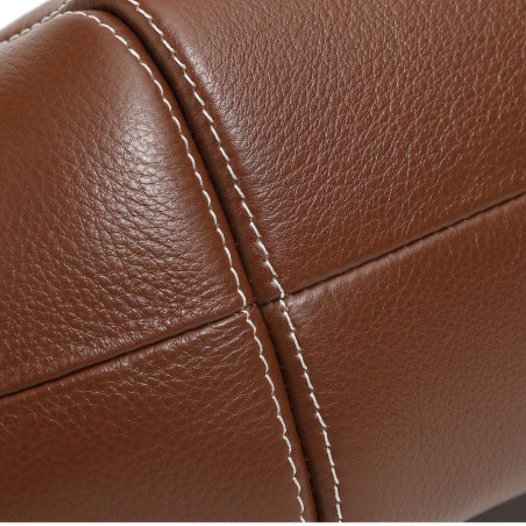 Midnight Heirloom Luxe Leather Handbag