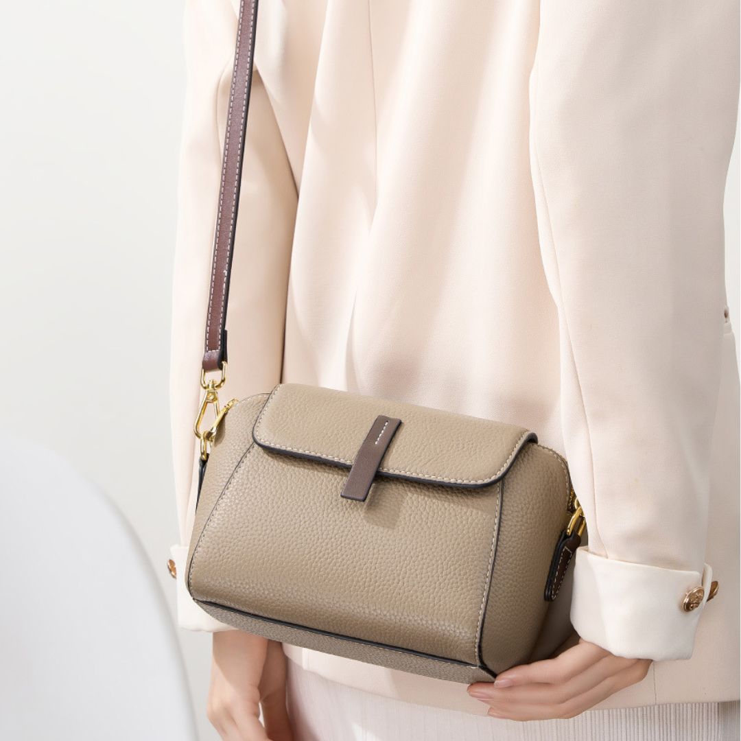 Velanci Gilded Mist Luxe Handbag