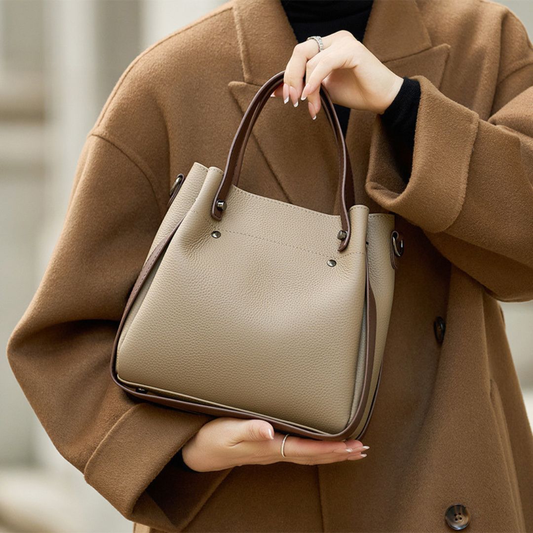 Velanci Luxe Serene Genuine Leather Handbag