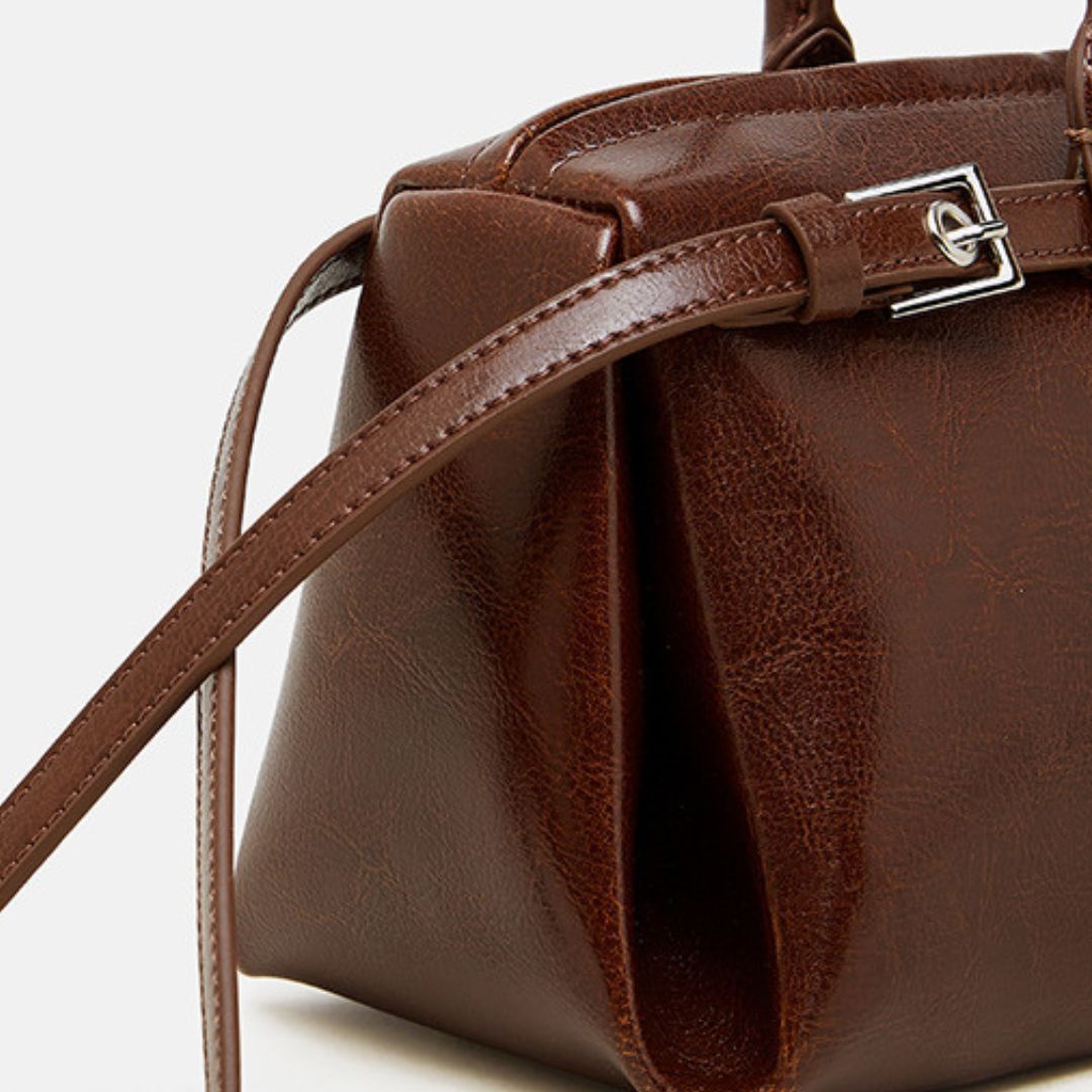 Soleil Doré Luxury Leather Handbag