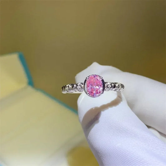 Ring Isabella - 1 Carat Moissanite Sterling Silver Women's Ring Velanci